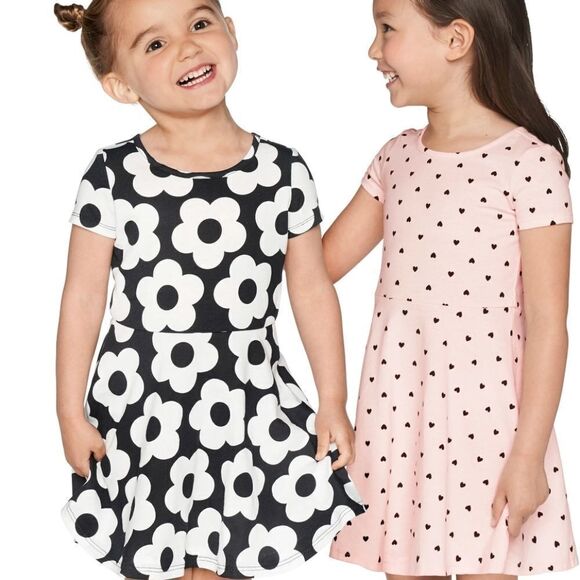 NWT Floral Dot Skater Dress Children's Place - Picture 4 of 4